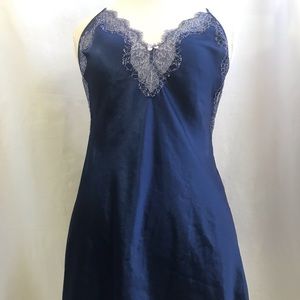 Victoria Secret Night Satin Slip Large